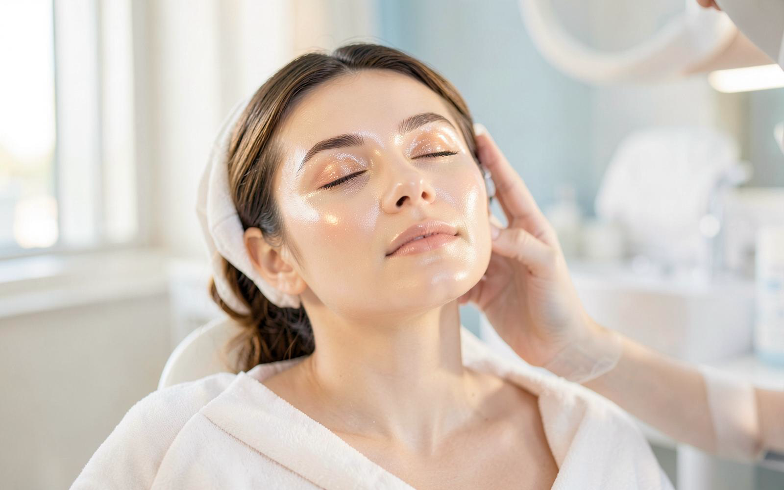 Skincare treatment at Aliya Skin Studio